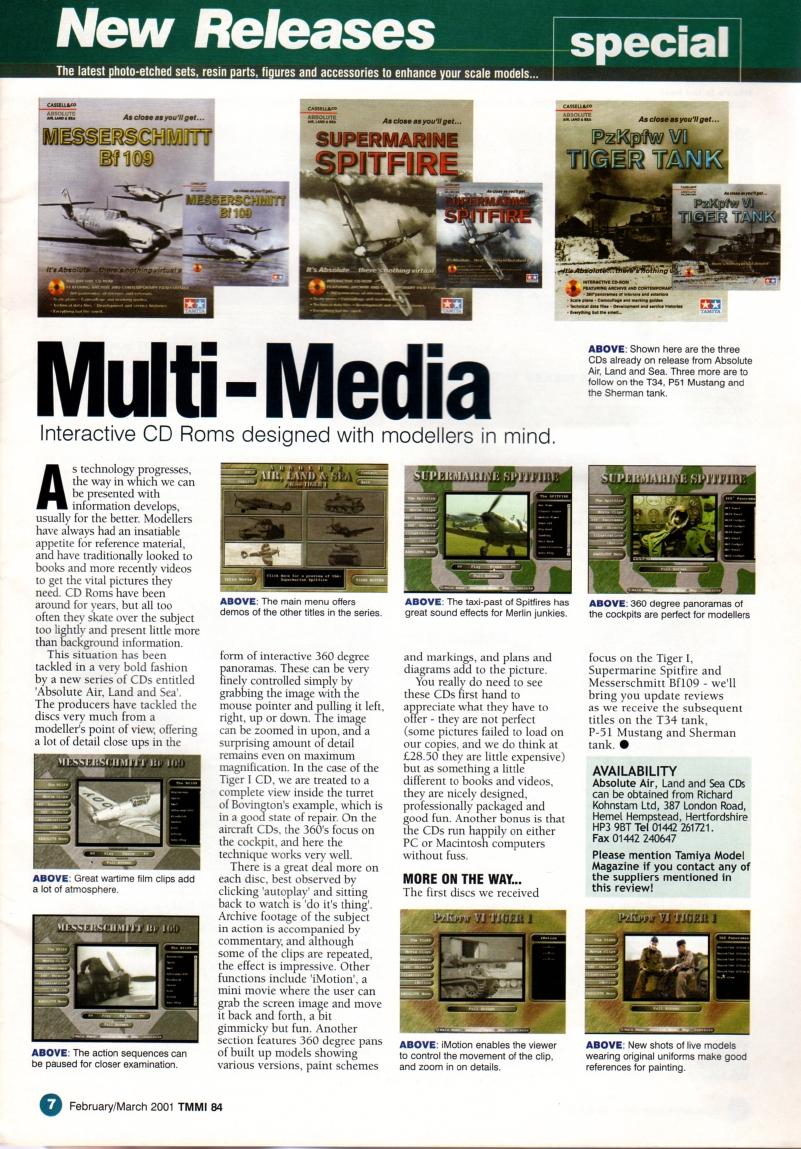 Tamiya Model Magazine 084 (2001-02)